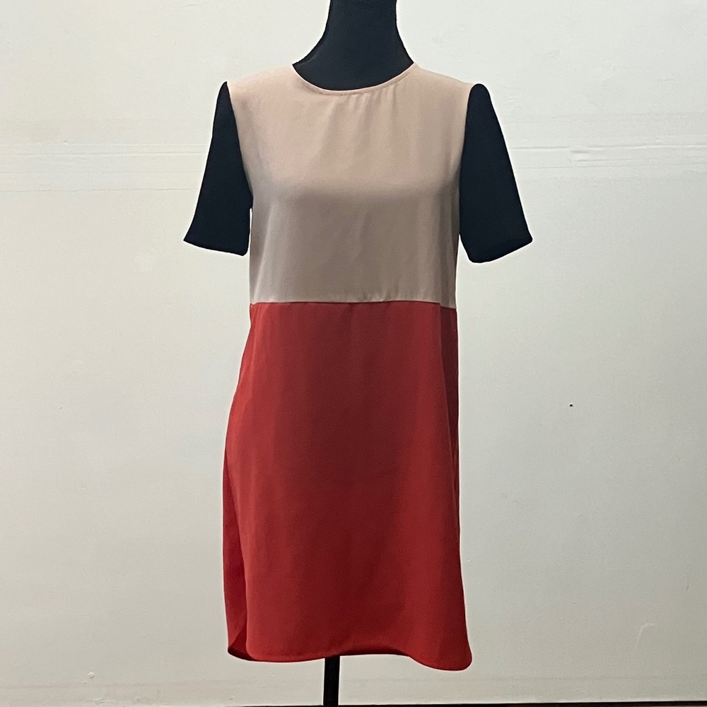 Zara Colorblock Sheet Dress